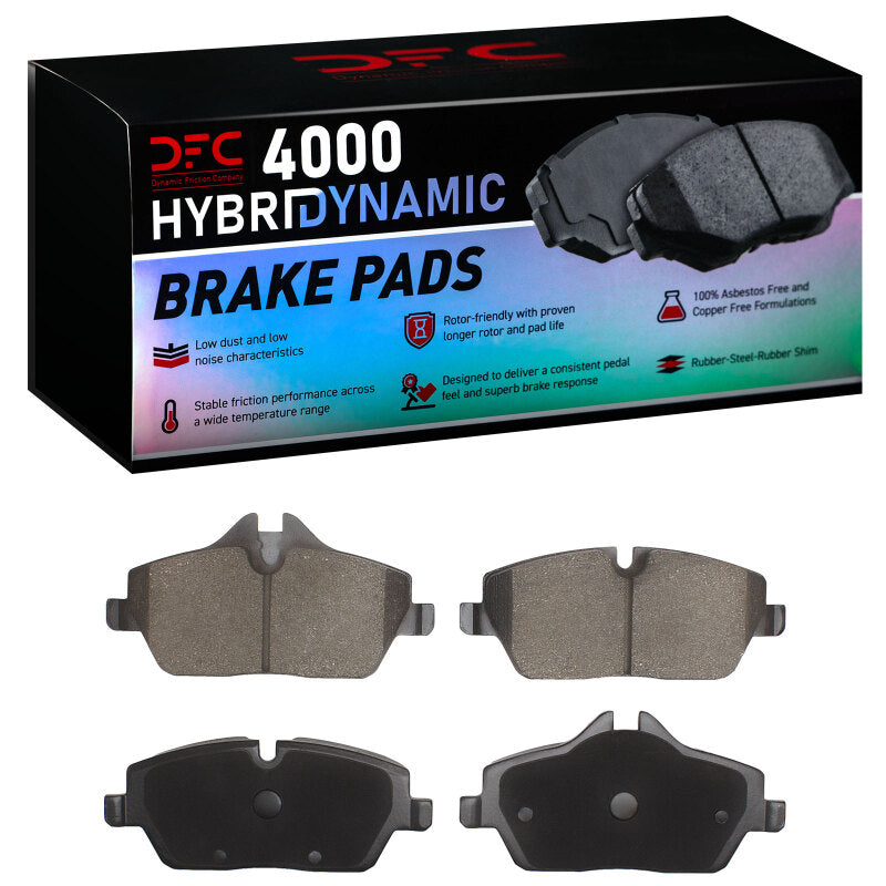 DFC Brake Pads Hybridynamic 2006-2024 Mini Cooper Clubman Front 4000 Pads