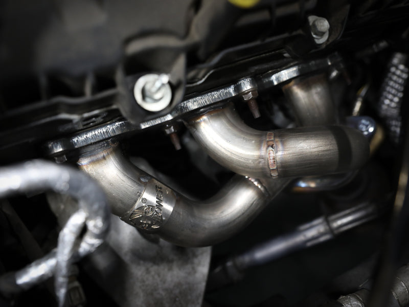 aFe Twisted Steel Shorty Header for Ford Mustang V6 3.7L (11-17)
