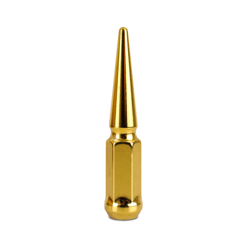 Mishimoto Steel Spiked Lug Nuts M12 x 1.5 24pc Set - Gold, image 4