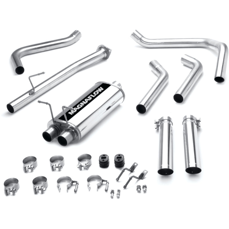 MagnaFlow Sys C/B Cat-Back Exhaust for 2000–2003 GM S10 4.3L V6 Ec/Sb - OneFastShop