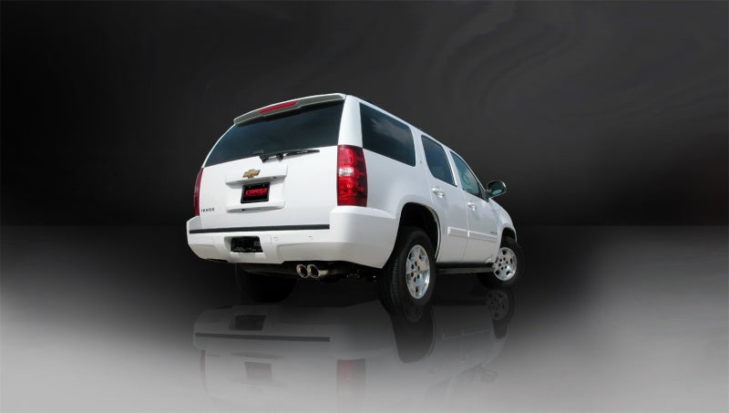 Corsa Polished Sport Cat-Back Exhaust for Chevrolet Tahoe 5.3L V8 2009-2014