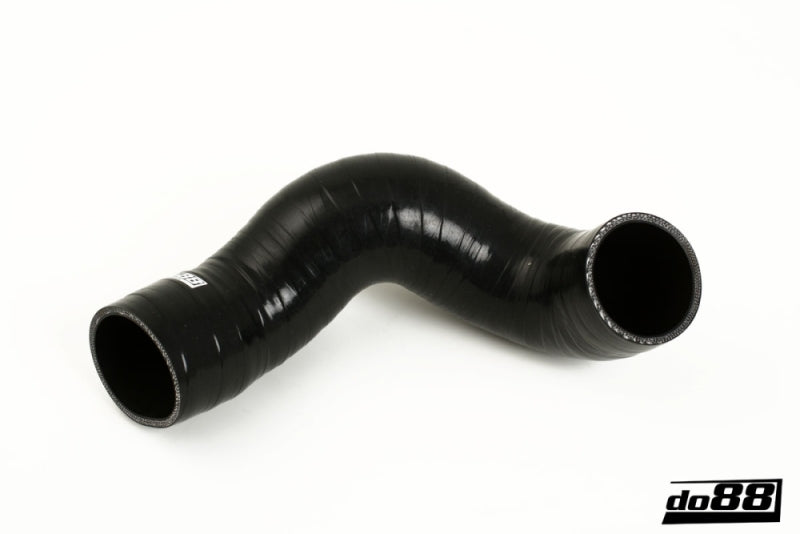 do88 Silicone Intercooler Outlet Hose - Volvo D5 Diesel 2009-2013 - Black