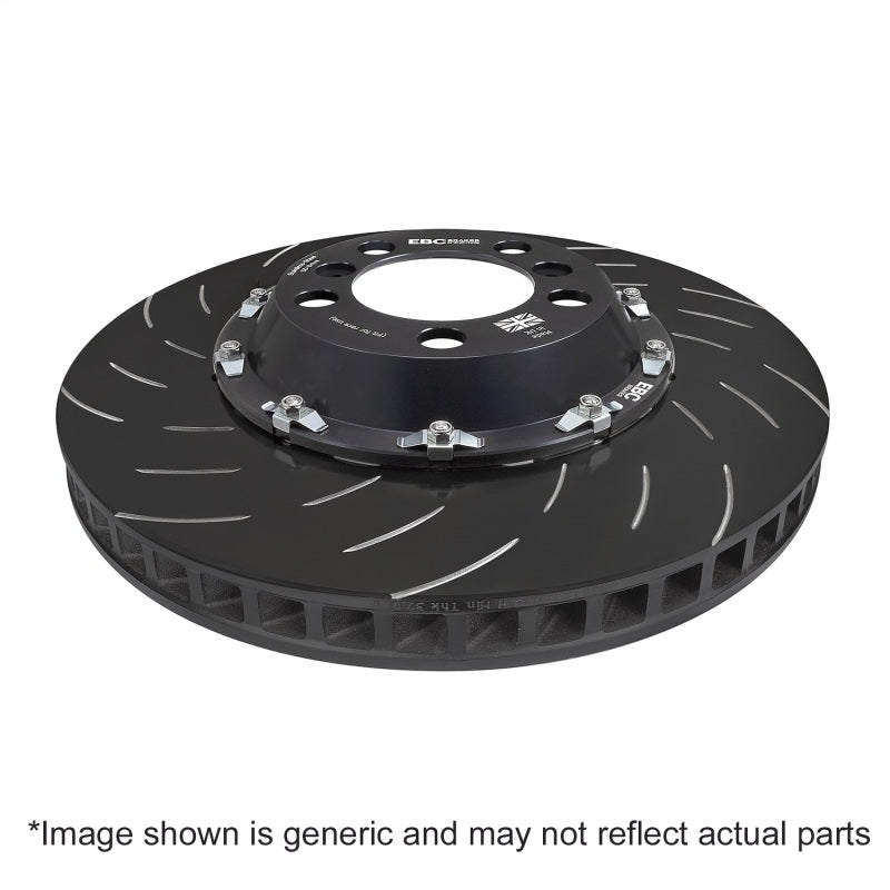 EBC Racing SG2F 2-Piece Floating Front Brake Discs 370mm - Audi TT RS - Pair