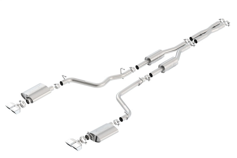 Borla ATAK Cat-Back Exhaust System - Dodge Challenger R/T 5.7L RWD - OneFastShop