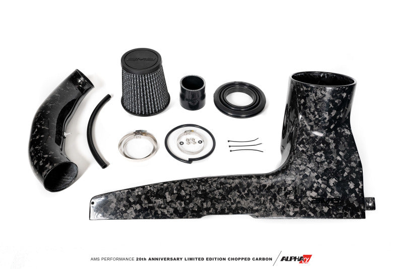AMS Carbon Fiber Chopped Intake 2015 Plus VW Golf R MK7