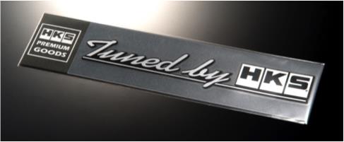 HKS HKS Sticker – Tuned by Black - OneFastShop