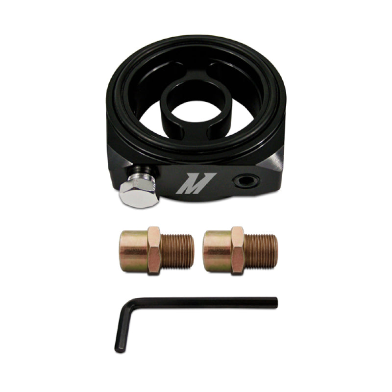 Mishimoto Oil Sandwich Plate Adapter with 3 NPT Ports
