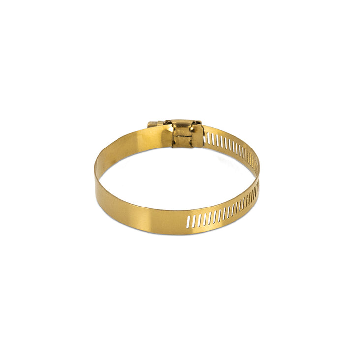 Mishimoto High-Torque Worm Gear Clamp 1.57in-2.52in - 10 Pack Gold