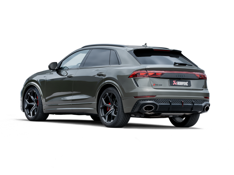 Akrapovic Evolution Race Line Exhaust System for 2025 Audi RSQ8 – Titanium (link pipe CO-AU/T/5 required) - OneFastShop