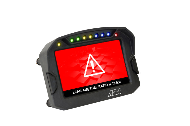 AEM CD-5LG Carbon Logging Digital Dash Display w/ Internal 10Hz GPS & Antenna.