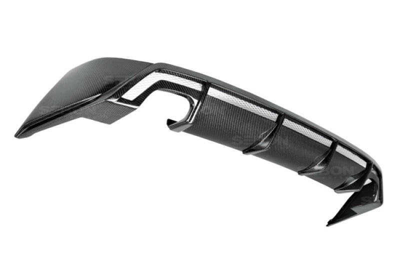 Seibon RF-Style Carbon Fiber Rear Lip for 2014-2020 Lexus IS350 F Sport