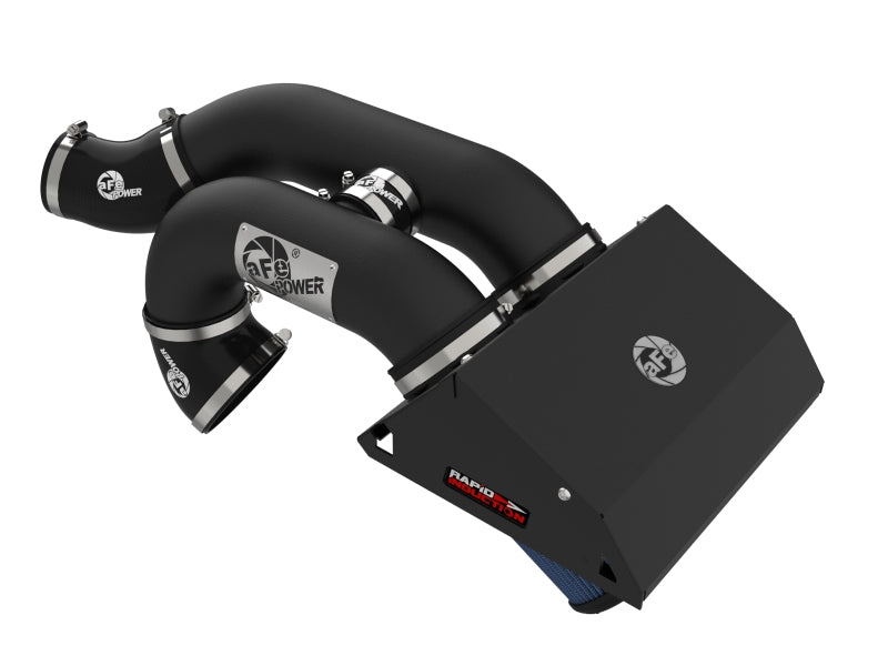 aFe Rapid Induction Pro 5R Cold Air Intake System for Ford F-150 Raptor V6-3.5L (tt) 21-22 - OneFastShop