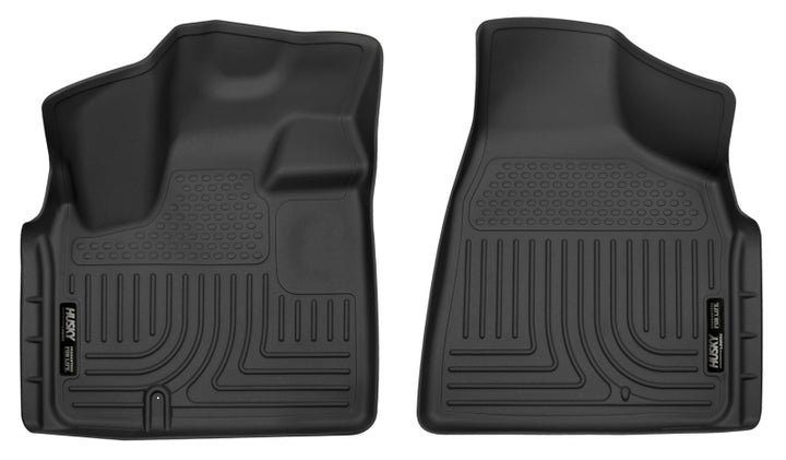 Husky Liners X-Act Contour Front Black Floor Liners for 08-20 Dodge Grand Caravan - OneFastShop