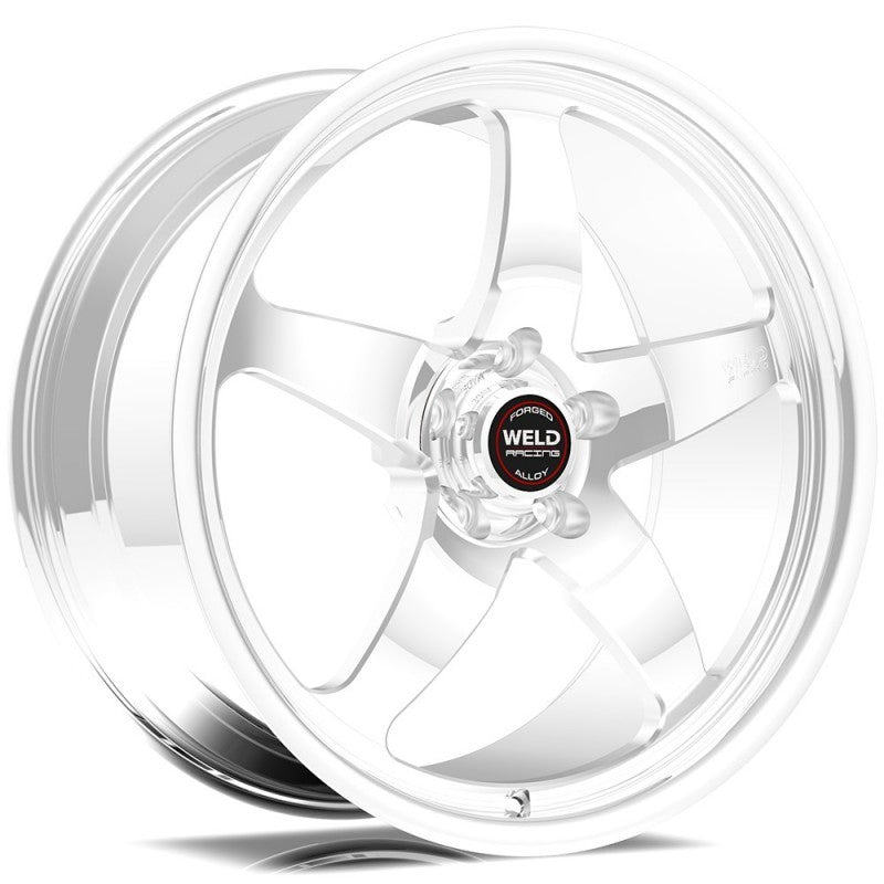 Weld S71 18x5 / 4x7.5 BP / 2.7 in. PS Polished Wheel (Medium Pad) – Non Beadlock - OneFastShop