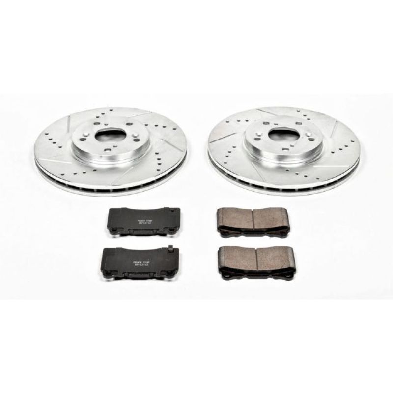 PowerStop Z23 Evolution Sport Brake Kit for 04-08 Acura TL