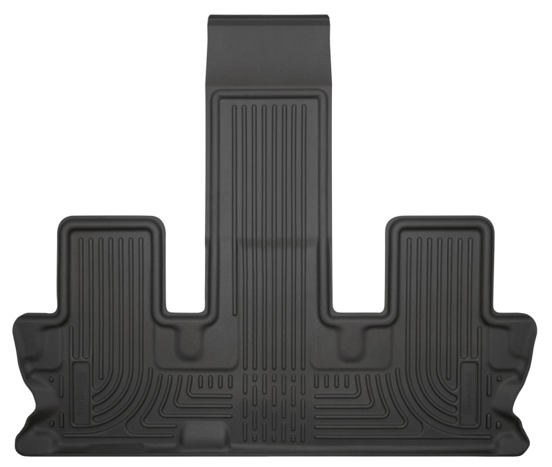 Husky Liners 3rd Seat Weatherbeater Black Floor Liner for 2014-2019 Toyota Highlander