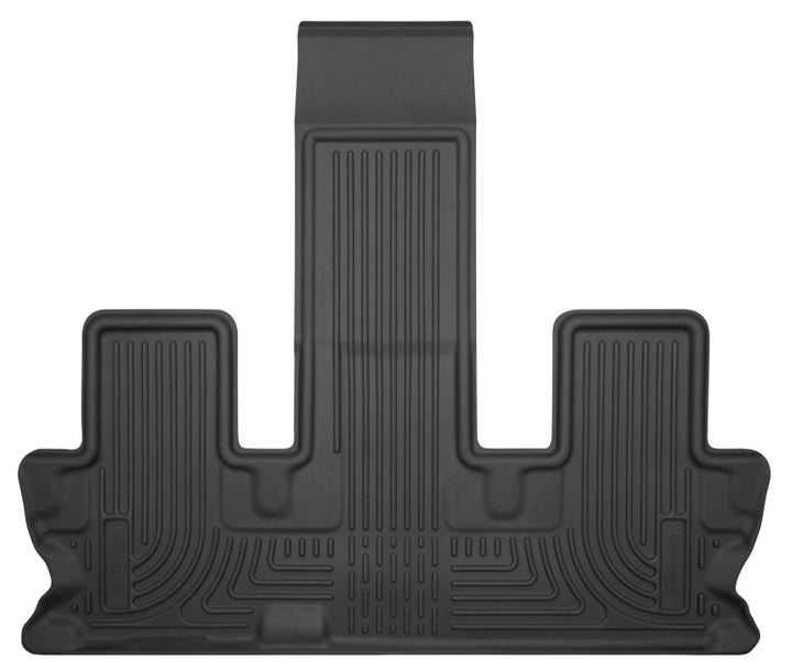 Husky Liners 3rd Seat Weatherbeater Black Floor Liner for 2014-2019 Toyota Highlander