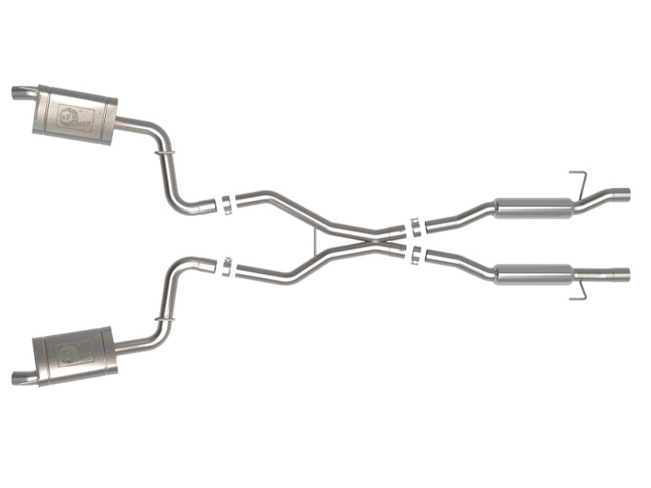 AFe Vulcan Series Stainless Steel Cat-Back Exhaust for Jeep Grand Cherokee L V8 5.7L