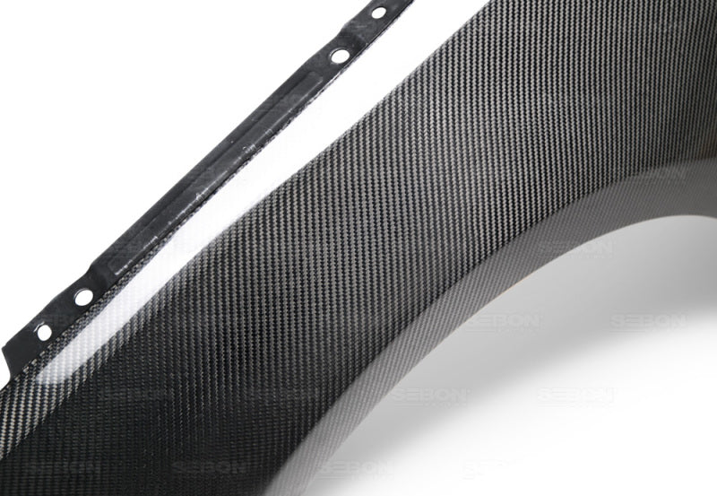 Seibon OE-Style Carbon Fiber Fenders for 2012+ Volkswagen Golf MK7 - OneFastShop