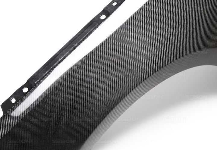 Seibon OE-Style Carbon Fiber Fenders for 2012+ Volkswagen Golf MK7 - OneFastShop