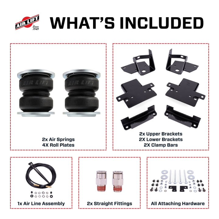 Air Lift Performance 2025 Toyota 4Runner 4WD LoadLifter 5000 Air Spring Kit