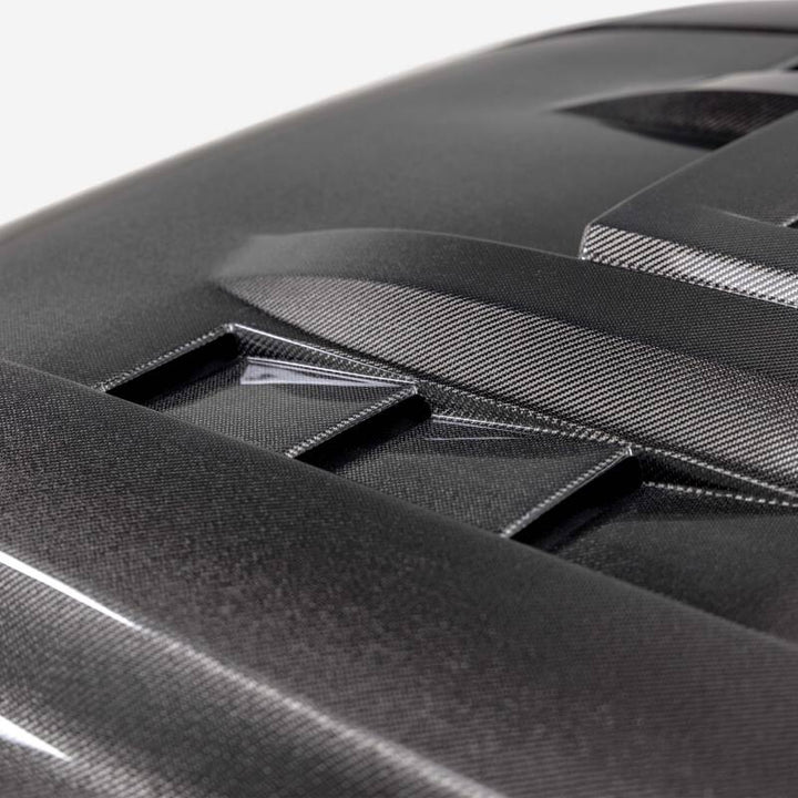 Seibon TS-Style Carbon Fiber Hood for 2024 Toyota Tacoma