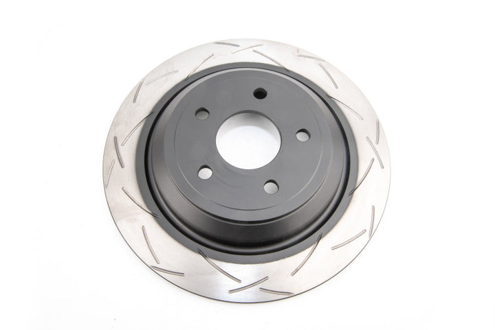 DBA Rear Slotted 4000 Series Performance Brake Rotor for 2016-2017 Ford Focus RS and 2018 Ford Focus Electric