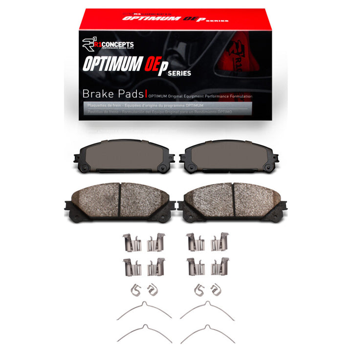 R1 2008-2026 Lexus TX500h Front R1 Optimum OE Pads and Hardware Kit