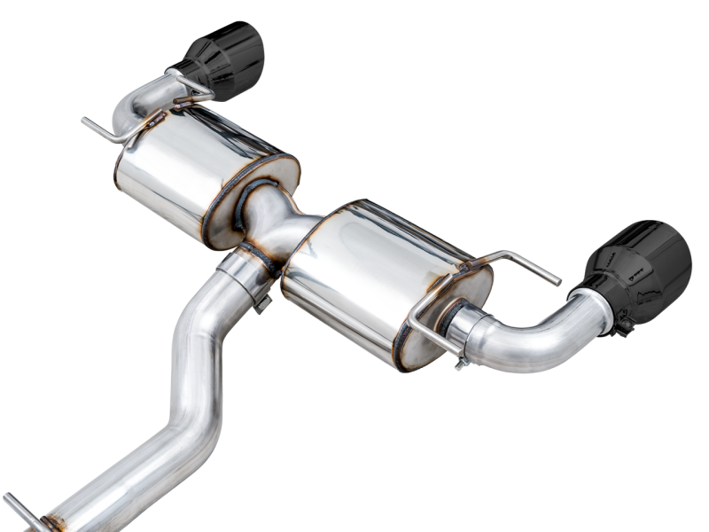 AWE Tuning Touring Edition Diamond Black Tip Cat-Back Exhaust - Subaru BRZ / Toyota GR86 2013-2026, image 11