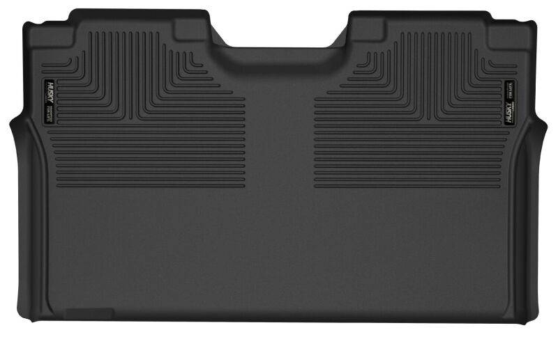 Husky Liners WeatherBeater Black 2nd Seat Floor Liner for 2015-2024 Ford F-150 SuperCrew Cab