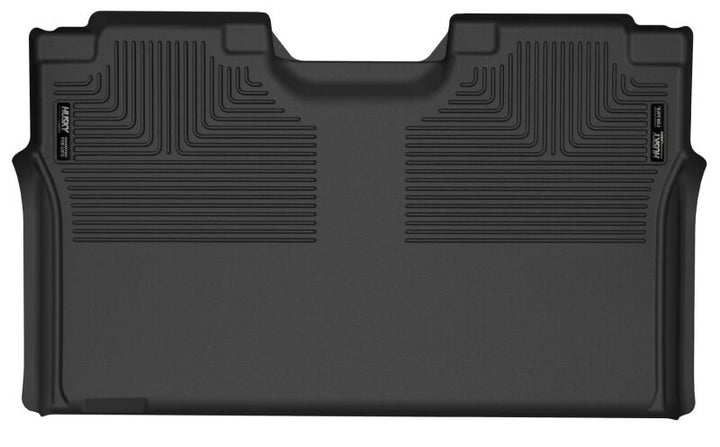 Husky Liners WeatherBeater Black 2nd Seat Floor Liner for 2015-2024 Ford F-150 SuperCrew Cab