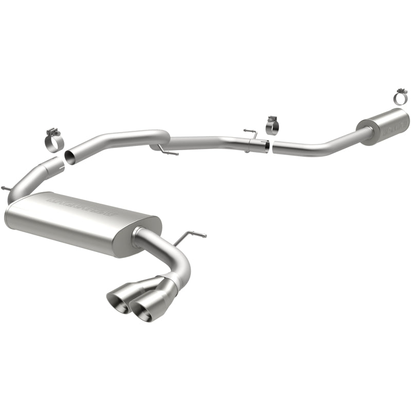 Magnaflow Stainless Cat Back Performance Exhaust for 12 Ford Focus L4 2.0L HB - OneFastShop