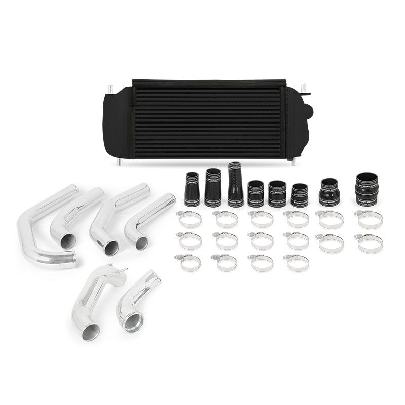 Mishimoto Performance Intercooler Kit with Polished Pipes - Ford F-150 EcoBoost 2.7L 2015-2017 - Black