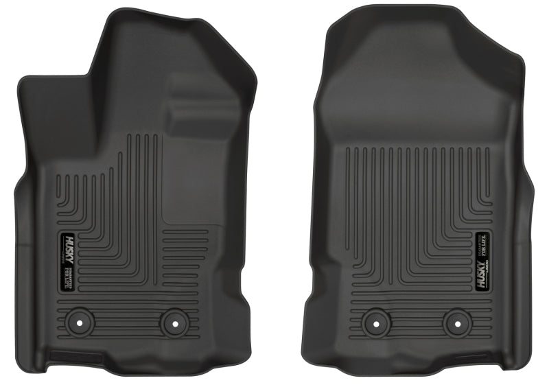Husky Liners WeatherBeater Black Floor Liners for 2019-2023 Ford Ranger SuperCrew Cab & SuperCab