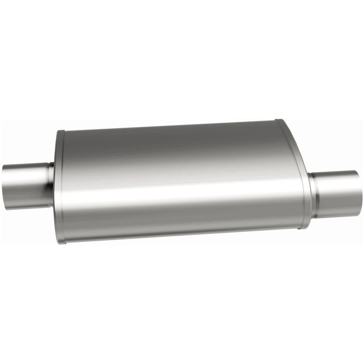 MagnaFlow Performance Exhaust Muffler - Stainless Steel 14X4X9 2.5 O/C - Fits Chevy S10, GMC Sonoma, Toyota Tacoma