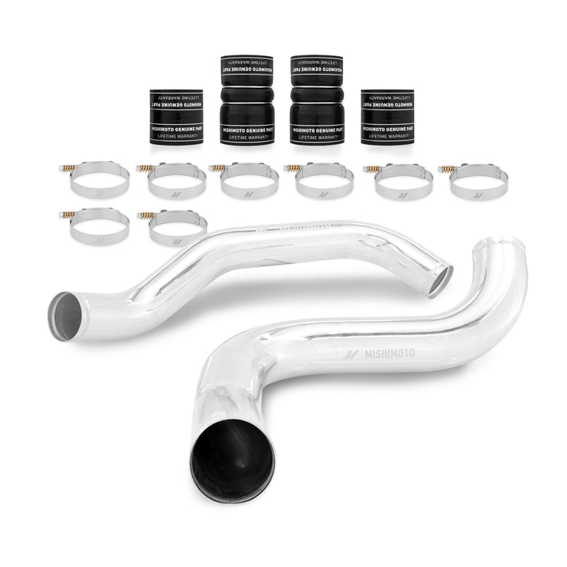 Mishimoto Intercooler Pipe Boot Kit Polished for 99-03 Ford 7.3L Powerstroke F-250 F-350 Excursion - OneFastShop