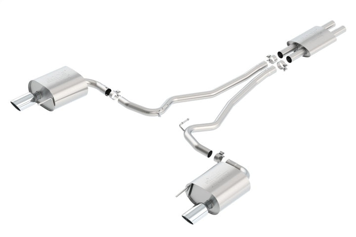 Borla ATAK Cat Back Exhaust System for Ford Mustang 3.7L V6 - Fits 2015 (V6) - 2016 (GT, GT Premium) Ford Mustang
