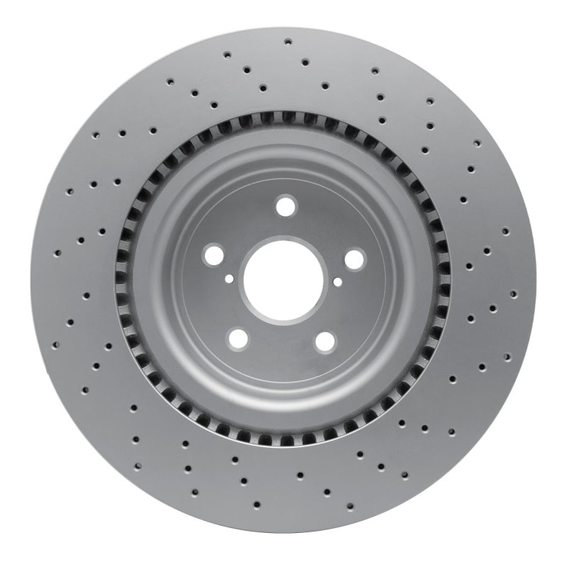 DFC GeoSPEC Coated Drilled Front Brake Rotor - Lexus IS F 2008-2014, image 5