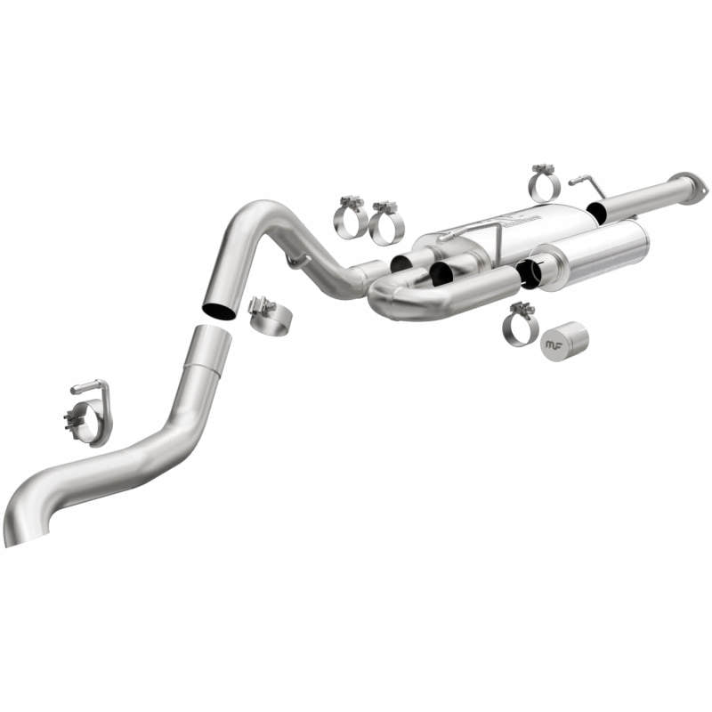 Magnaflow Overland Stainless Cat-Back Exhaust System for 16-21 Toyota Tacoma - OneFastShop