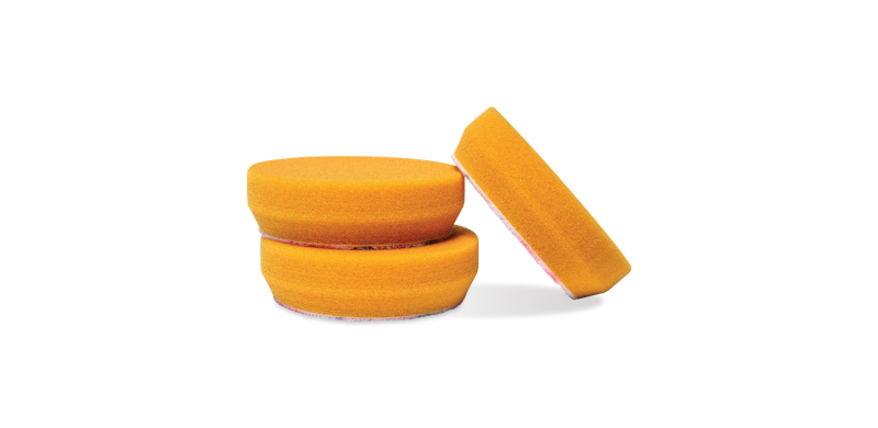 Griots Garage 3in Orange Polishing Pads Set of 3 for Superior Detailing