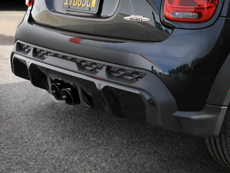 aFe MACH Force-Xp 304SS Cat-Back Exhaust Black Tips - Mini Cooper S/JCW 2014-2024, image 3