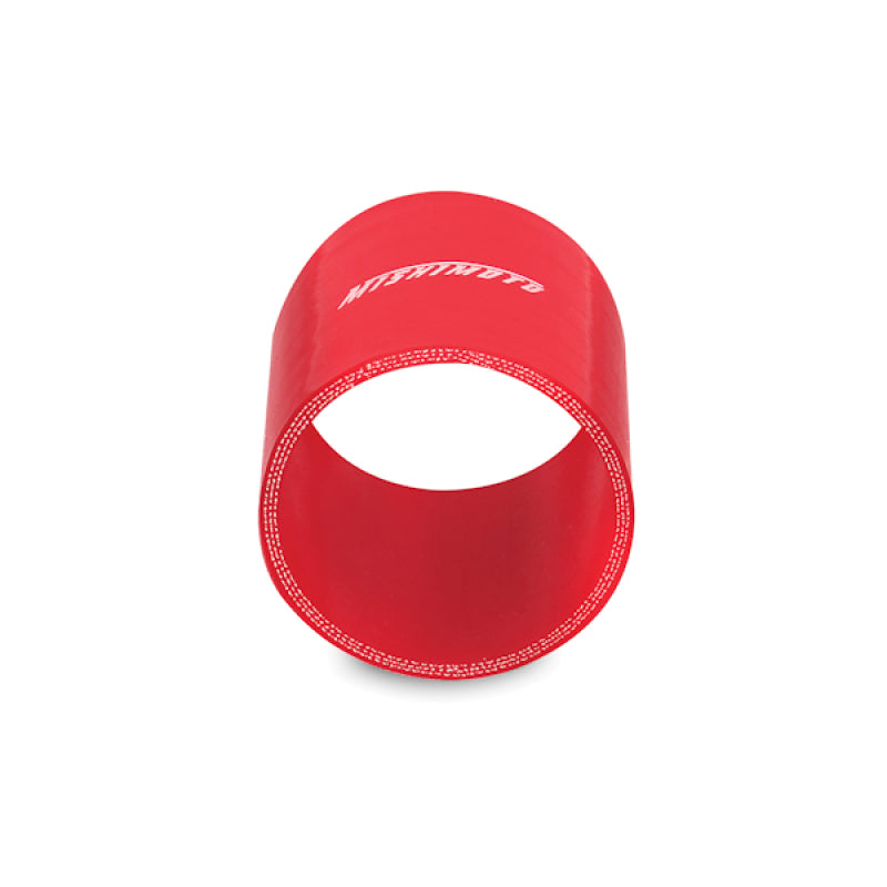 Mishimoto Silicone Straight Coupler 2.5-Inch Red - OneFastShop