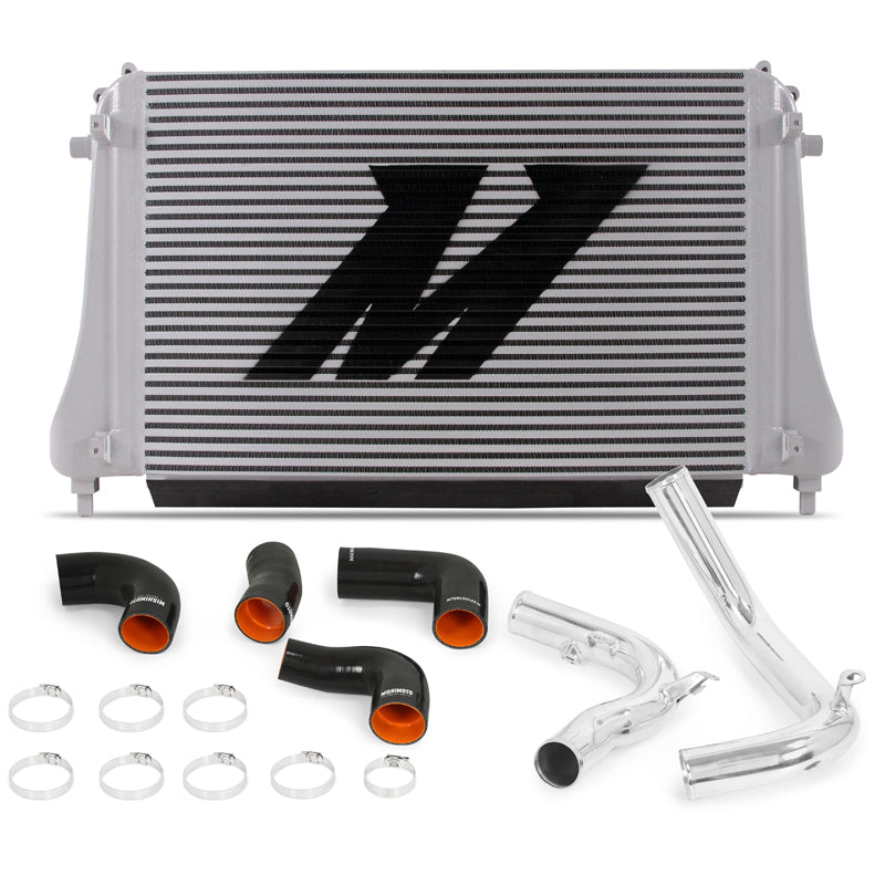Mishimoto Performance Intercooler Kit with Pipes (Polished) - Volkswagen MK7 Golf TSI / GTI / R 2015-2025