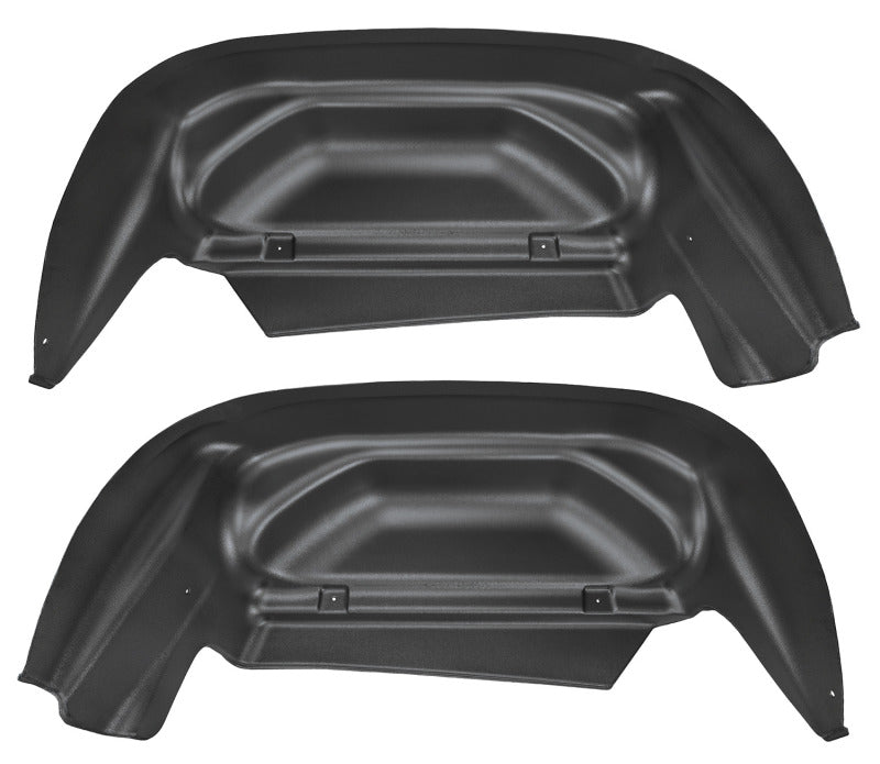Husky Liners Rear Wheel Well Guards Black - 14-15 Chevy/GMC Silverado/Sierra