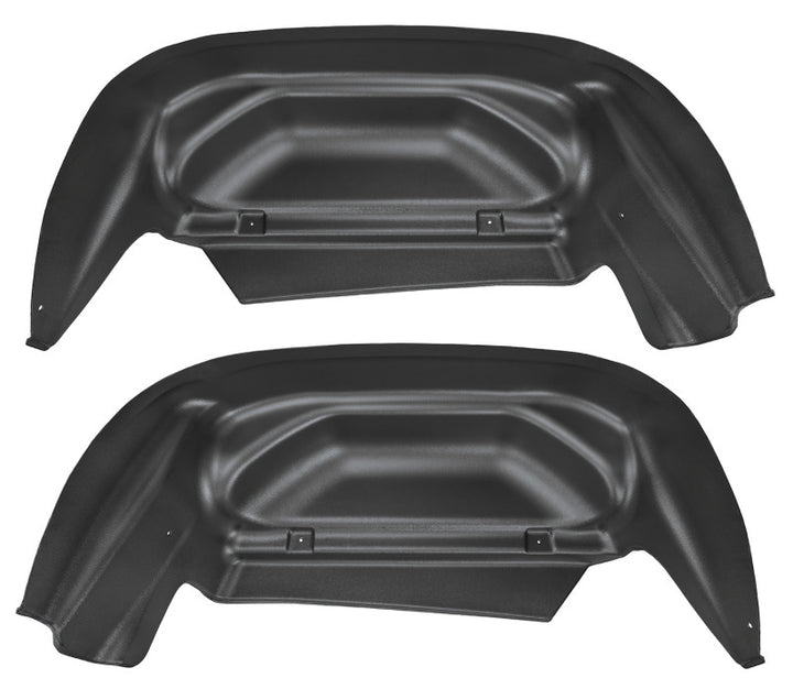 Husky Liners Rear Wheel Well Guards Black - 14-15 Chevy/GMC Silverado/Sierra