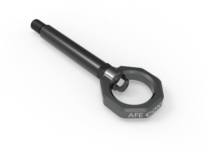 aFe 2023–2025 CONTROL Front/Rear Tow Hook for BMW M2 (G87) Gray - OneFastShop
