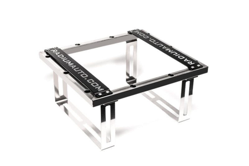 Radium Engineering Fuel Cell Weld-In Cage 6 Gallon Stainless Steel Construction