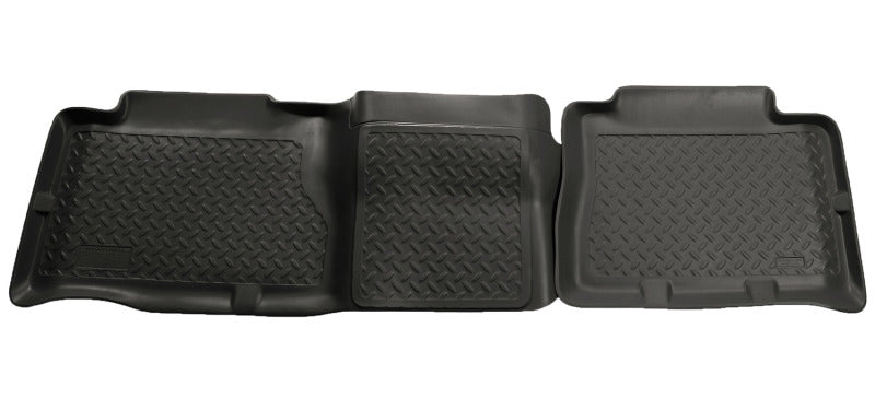 Husky Liners 2nd Row Black Floor Liners for 02-06 Cadillac Escalade GMC Yukon Denali Classic Style - OneFastShop