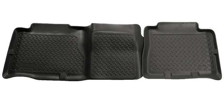 Husky Liners 2nd Row Black Floor Liners for 02-06 Cadillac Escalade GMC Yukon Denali Classic Style - OneFastShop