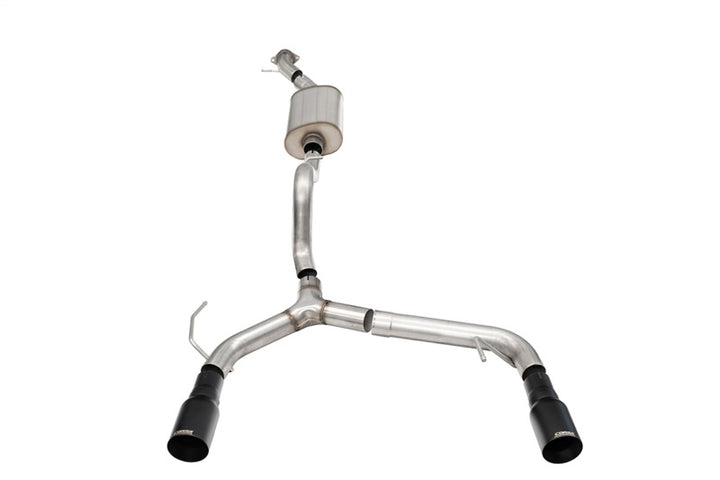 Corsa Performance Cat-Back Exhaust System 2.75in Dual Rear w/ 4in Black Tips - Ford Bronco 21-25 - OneFastShop